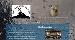 Desktop Screenshot of bandofbrothersforchrist.org