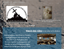 Tablet Screenshot of bandofbrothersforchrist.org